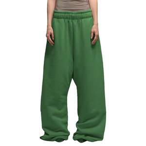 Pantalon de jogging ample et évasé en velours côtelé vintage, 100 % coton molletonné, respirant, 500 GSM, pour homme - Product Image 5
