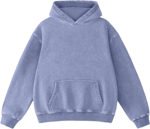 Sudadera con Capucha para Mujer, Color Sólido, 100% Algodón Tejido, Transpirable, Informal, para Invierno, con Bolsillos, Logotipo Personalizado - Product Image 1