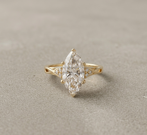 Bijoux en diamant en or massif 18 carats de haute qualité bagues de luxe personnalisables colliers et bracelets bijoux fins pour femmes - Product Image 1