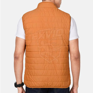 Veste sans manches en nylon / polyester pour homme, taille personnalisée, veste d'hiver la plus vendue - Product Image 5