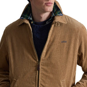Premium Custom Welcome Heavy Winter Waterproof Windproof Breathable 100% Cotton Wynton Corduroy <b>Jacket</b> Men Vintage for OEM - Product Image 5