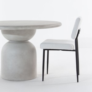 Chaise de salle à manger Vandana Zentrix Ultra Off White avec un design ergonomique moderne et un confort premium - Product Image 2