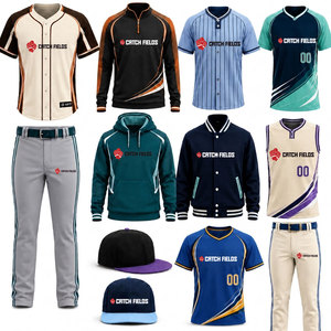 Game On Industries <b>Baseball</b> Softball Uniform Kit Unisex Breathable Quick Dry Sublimated Apparel <b>Set</b> All Seasons Adult Size - Product Image 6