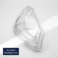 Service d'impression 3D professionnel SLA, prototype de lentille de phare transparente