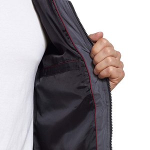 OEM Men's Down <b>Heat</b> Reactive Puffer Jacket Lightweight Warm Winter <b>Coat</b> Waterproof Custom Print Windproof Puffer Jacket - Product Image 6