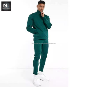 Costumes de jogging à manches longues vêtements de fitness en gros coton polaire tissu survêtements hommes portent des survêtements ensemble par besoins en plein air - Product Image 5