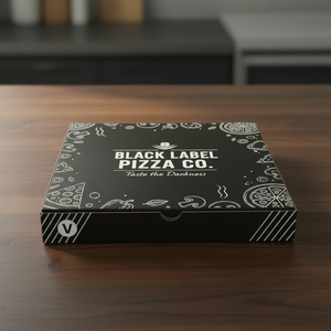 Caja de Pizza Personalizada con Impresión a Medida para Empaque de Comida Rápida, Caja de Pizza de Cartón Corrugado para Restaurante y Cafetería - Product Image 6