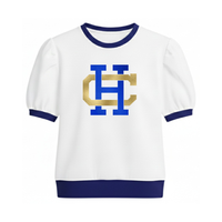 Sweat-shirt de baseball pour femme, collection été-automne, idéal pour les jours de match – Écologique, respirant, avec sequins brodés à la main sur le devant
