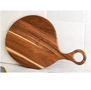 Planche à découper en bois au design élégant et moderne, finition naturelle, pour la maison, l'hôtel et la cuisine - Product Image 1