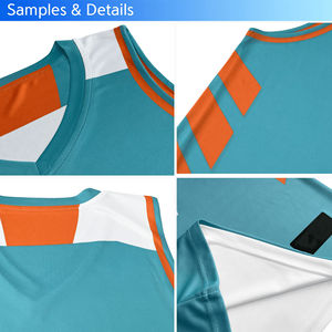 Jersey de Baloncesto con Diseño Personalizado y Nombre de Equipo, Uniforme Hecho a Medida, Nueva Llegada, 100% Poliéster, Transpirable, de Secado Rápido, Deportivo - Product Image 5