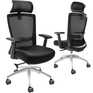 Ergonomic Mesh Seat <b>Office</b> <b>Chair</b> Slide Seat Height Adjustable <b>Back</b> Lumbar <b>Support</b> Swivel Computer Task <b>Chair</b> for Home <b>Office</b> - Product Image 1