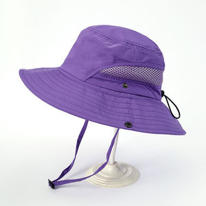 Chapeau Bob Unisexe en Nylon Décontracté Anti-UV à Large Bord Pliable pour Activités de Plein Air, Ski, Pêche, Randonnée, Plage et Safari - Product Image 3