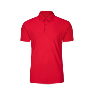 เสื้อโปโลผู้ชายแบบลำลอง แห้งเร็ว สำหรับเล่นกอล์ฟ ผ้าโพลีเอสเตอร์ 100% แขนสั้น ลายสีสันสดใส แบบสวมใส่สบาย  ลดราคาพิเศษ - Product Image 1