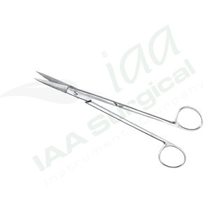 Tijeras Quirúrgicas Mc Indoe de 19 cm / 7½ Pulgadas con Hojas Rectas y Curvas para Cirugía General, Instrumento Manual Clase I con Certificación CE - Product Image 6