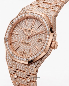 Reloj de Lujo con Diamantes Moissanite para Hombre y Mujer, Estilo Hip Hop, Brillante, de Diseño Premium - Product Image 1