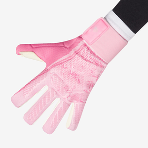 Gants de gardien de but en cuir synthétique PU souple, respirants, antidérapants, compatibles avec les écrans tactiles, imperméables, résistants à l'usure, à doigts entiers - Product Image 2
