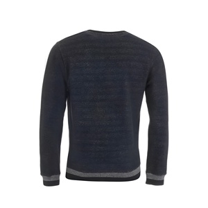 Sweat-shirt à col rond pour homme de haute qualité, en molleton de coton épais, style streetwear décontracté, vente en gros OEM - Product Image 2