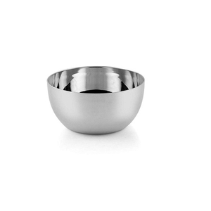 Nouvel ensemble de 3 bols en acier inoxydable, design minimaliste poli, compatibles lave-vaisselle, pour service alimentaire et usage domestique - Product Image 2