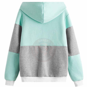 Sudadera con Capucha para Mujer, Hombros Caídos, Tela de Algodón Premium y Bolsillo Canguro Espacioso, para Looks Casuales y Urbanos a la Moda - Product Image 2