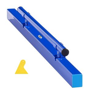 Livella per calcestruzzo in alluminio leggero da 48 pollici con bolla di livello, tappo terminale per una facile pulizia, manico reversibile, strumento da costruzione versatile - Product Image 1