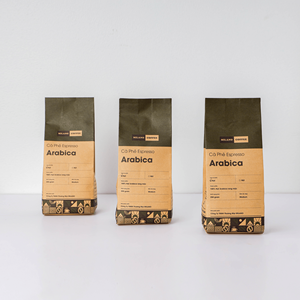 เมล็ดกาแฟอาราบิก้าคั่วแบบเบาระดับพรีเมียมพร้อมกาแฟมิลาโน่ขนาด250กรัมและถุงบรรจุ1กก. สำหรับการส่งออกและความเพลิดเพลินในการต้มเบียร์ทุกวัน - Product Image 2