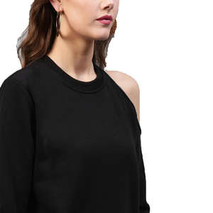 Sudaderas y Hoodies Transpirables para Mujer, Sudadera Holgada con Cuello Redondo, Sudadera sin Capucha - Product Image 2