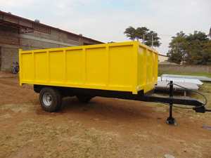 Achetez une remorque basculante hydraulique pour tracteur agricole d'origine à prix avantageux, fournie directement par l'usine, haute productivité, garantie de 2 ans - Product Image 2