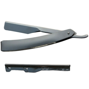 RAMAFHH and MEDAX Disposable <b>Single</b> <b>Blade</b> Stainless Steel Safety <b>Razor</b> with Plastic Handle for Men-Barber Shop & Face Shaving - Product Image 1