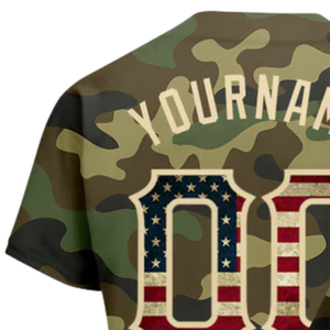 Maillot de baseball camouflage pour homme, boutonné, uniforme d'équipe, respirant, léger, vêtement de sport pour tournoi - Product Image 5