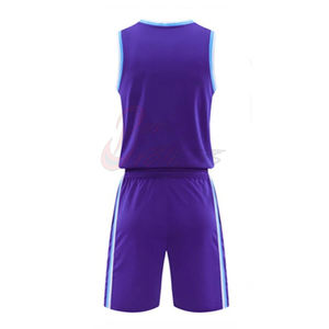 ชุดบาสเก็ตบอลมืออาชีพ วัสดุทนทาน ผลิตจากโพลีเอสเตอร์ ป้องกันรอยยับ ชุดบาสเก็ตบอลสำหรับผู้ชาย - Product Image 3
