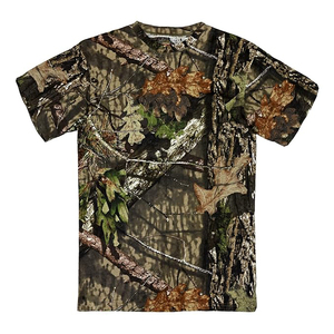 RealTree Men's Adult <b>Camouflage</b> Short Sleeve Waterproof Hunting <b>Shirt</b> Summer Outdoor Breathable Polyester T-<b>Shirt</b> - Product Image 4