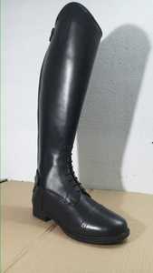 Bottes d'équitation confortables et élégantes de haute qualité, en cuir véritable, durables, avec fermeture éclair YKK et semelle TPR - Product Image 3