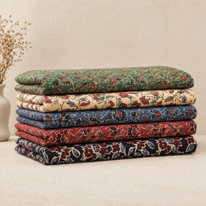 Jaipur Moda Anaya I Wholesale Cotton Paisley Hand Block Printed Traditional Medium <b>Weight</b> <b>Fabric</b> for Garment Manufacturing - Product Image 3
