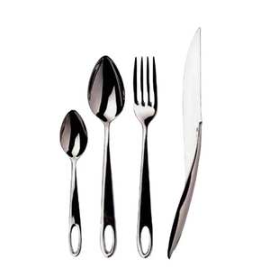 Ensemble de couverts élégants en métal poli miroir pour la restauration fine, la cuisine, la maison, le restaurant, le service de buffet, durable et résistant à la rouille - Product Image 5