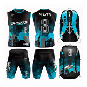 Tenues de football américain 7 contre 7 personnalisées tendance : Pack Offre Spéciale – Ensemble court avec couleurs et logos personnalisables – Fournisseur direct d'usine pour équipes - Product Image 1