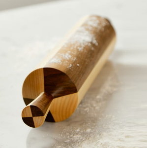 Ustensiles et Gadgets de Cuisine Rouleau à Pâtisserie en Bois Réutilisable Produit Ménager Brun Foncé Dernier Design Meilleur Rouleau à Pâtisserie en Bois - Product Image 6