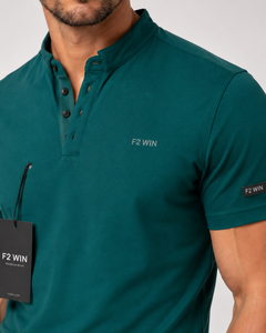 T-shirt à manches courtes pour homme F2 WIN SPORTS, motif uni, tricoté, respirant, séchage rapide, avec poche, décontracté, rose, polyester/coton, personnalisé - Product Image 4