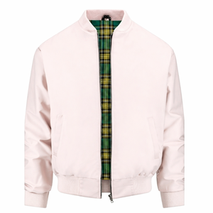 Bomber <b>Jacket</b> Check Line <b>Blouson</b> Tartan Interior Full Zip Heritage Fashion Custom Apparel Retail Collection Source Casual <b>Jacket</b> - Product Image 3