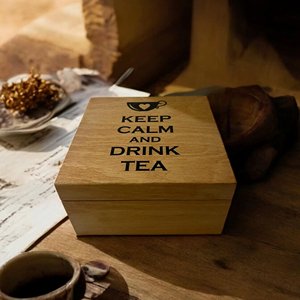 Caja de Madera Rectangular Personalizada con Grabado Láser, Caja de Madera Clásica con Grabado Láser, Caja de Joyería, Caja de Almacenamiento, Estuche para Recuerdos al por Mayor - Product Image 1