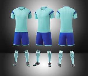Wholesale Team Soccer Jersey Top Quality Breathable Polyester Soccer Uniforms <b>Personalised</b> Football Kits Printed Soccer Shorts - Product Image 3