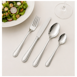 Ensemble de couverts exclusifs en acier inoxydable, ensemble de couverts de luxe pour hôtel, vente en gros, couverts robustes pour restaurant, pour mariage et banquet - Product Image 4