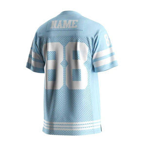 Camiseta de Fútbol Americano Risepect para Hombre, Cuello en V, Manga Corta, Malla Transpirable, Personalizable con el Número 88 - Product Image 4