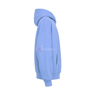 Custom Logo Heavyweight French <b>Terry</b> Hoodie Drop Shoulder Oversized Cotton Fleece OEM Wholesale Manufacturer <b>Bulk</b> Order - Product Image 3