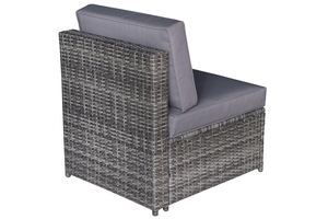 SF00172 élégant 7 pièces ensemble de canapé d'angle de jardin en rotin extérieur moderne pour salon hôtel ou villa du Vietnam - Product Image 6