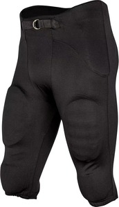 Pantalones acolchados de fútbol americano personalizados con almohadilla integrada de alto impacto, cintura elástica, talla grande, 100% poliéster sublimado - Product Image 4
