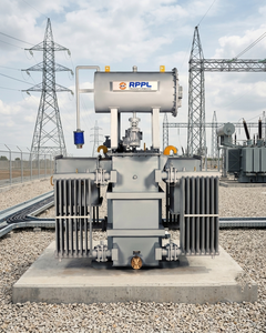 Transformateur de distribution immergé dans l'huile ONAN à bobinage multiple en cuivre, triphasé 50 Hz, 800 kVA, abaisseur de tension de 11 kV à 440 V - Product Image 2