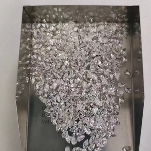 Diamant de laboratoire HPHT en forme de poire, non certifié, de 0,10 carat (ou moins), pour la vente en gros B2B, destiné aux acheteurs mondiaux de diamants B2B - Product Image 3