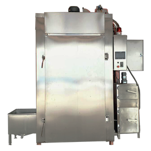 Four multifonctionnel de fumée de saucisse d'acier inoxydable de machine à fumer complètement automatique de viande - Product Image 6