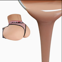 Caoutchouc de silicone liquide bicomposant couleur chair, dureté personnalisée, matière première pour la fabrication de poupées adultes et de mannequins grandeur nature