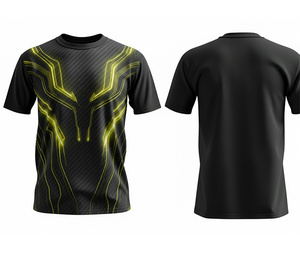 T-shirts à séchage rapide par sublimation, fournisseur de vêtements de fitness personnalisés |   Tailles pour hommes, femmes et jeunes |   Entraînement léger et à séchage rapide - Product Image 6